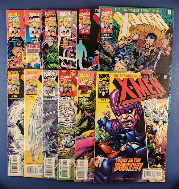 X-Men: Hidden Years  # 1-22 Complete Set