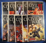 Civil War II  Complete Set  # 0-8 + FCBD