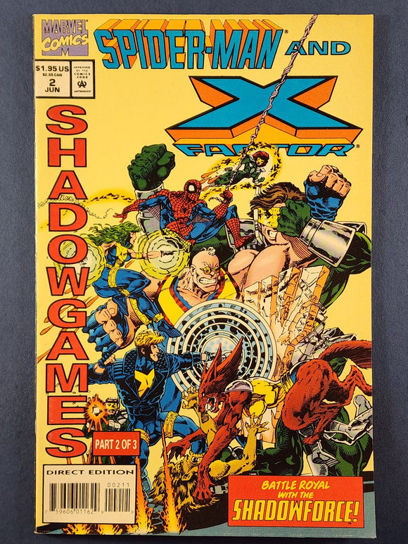Spider-Man and X-Factor: Shadowgames  # 2