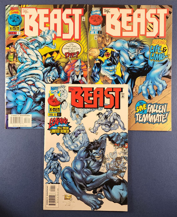 Beast  # 1-3 Complete Set