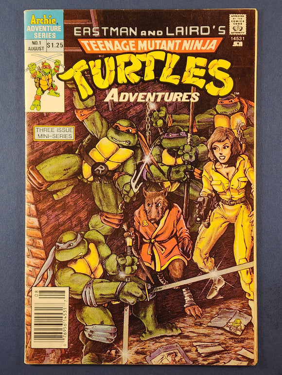 Teenage Mutant Ninja Turtles Adventures Vol. 1  # 1 Newsstand