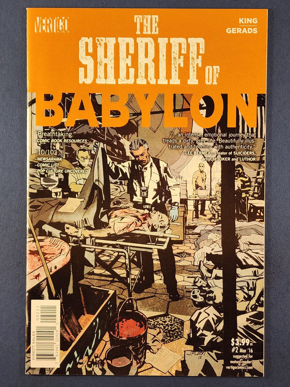 Sheriff Of Babylon  # 2