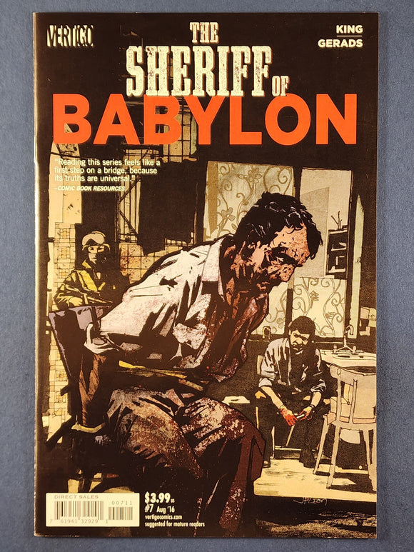 Sheriff Of Babylon  # 7