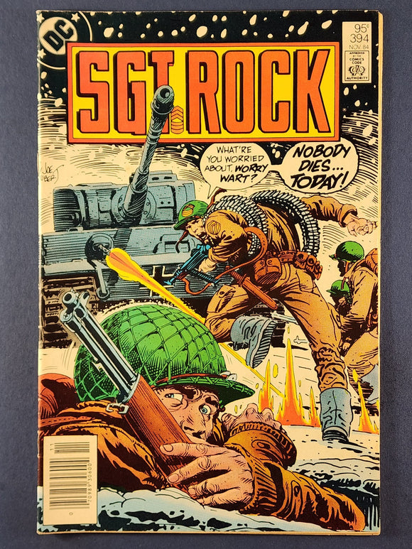 Sgt. Rock  # 394  Canadian