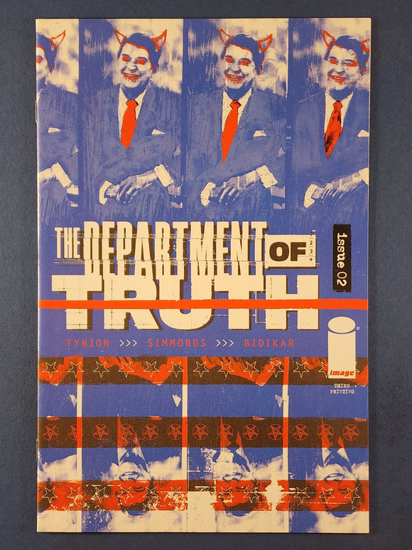 Department of Truth  # 2  3rd Print Variant