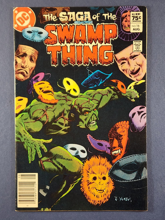 Saga of the Swamp Thing  # 16  Canadian