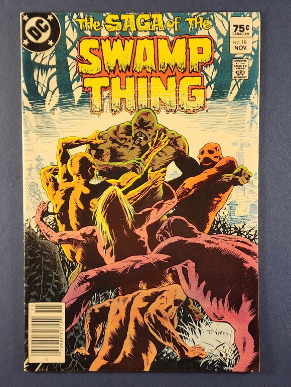 Saga of the Swamp Thing  # 18  Canadian