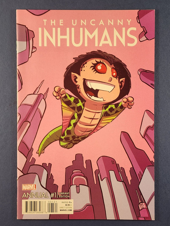 Uncanny Inhumans  Annual  # 1  Young Variant