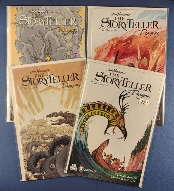 Jim Henson's The Storyteller: Dragons  Complete Set  # 1--4
