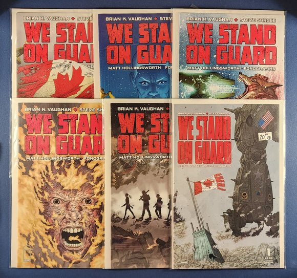 We Stand on Guard  Complete Set  # 1-6