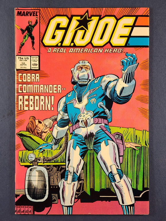 G.I. Joe: Real American Hero Vol. 1  # 58