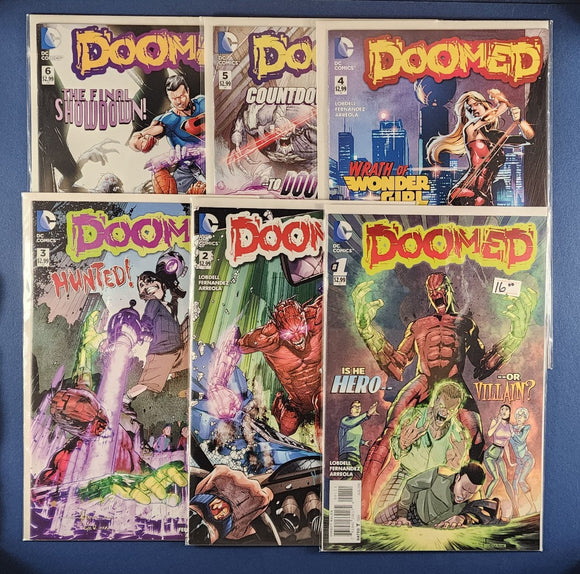 Doomed  Complete Set  # 1-6