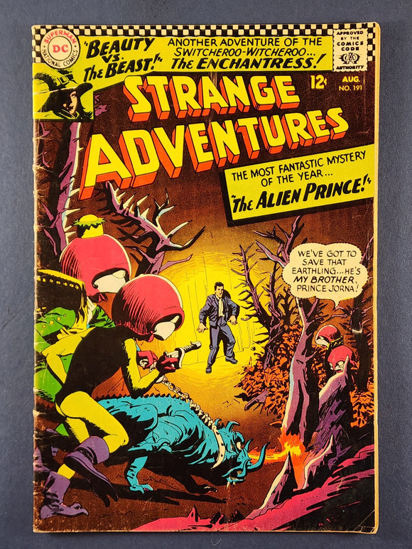 Strange Adventures Vol. 1  # 191