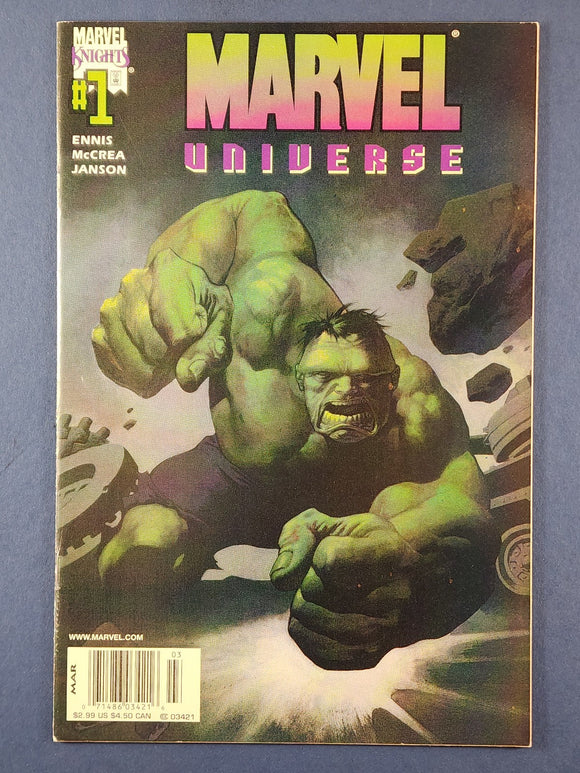 Hulk Smash  # 1  Marvel Universe Variant  Newsstand
