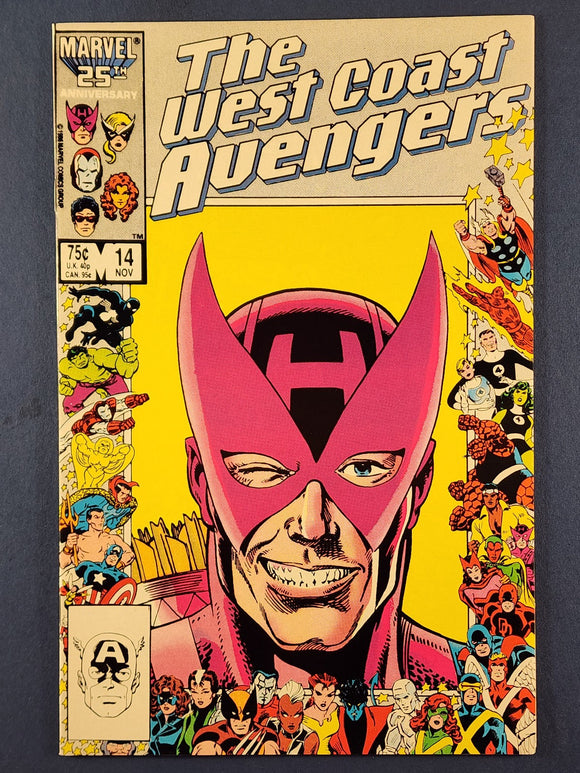 West Coast Avengers  # 14