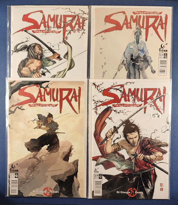 Samurai  Complete Set  # 1-4