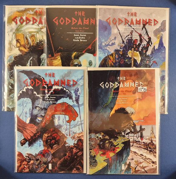 The Goddamned  Complete Set  # 1-5