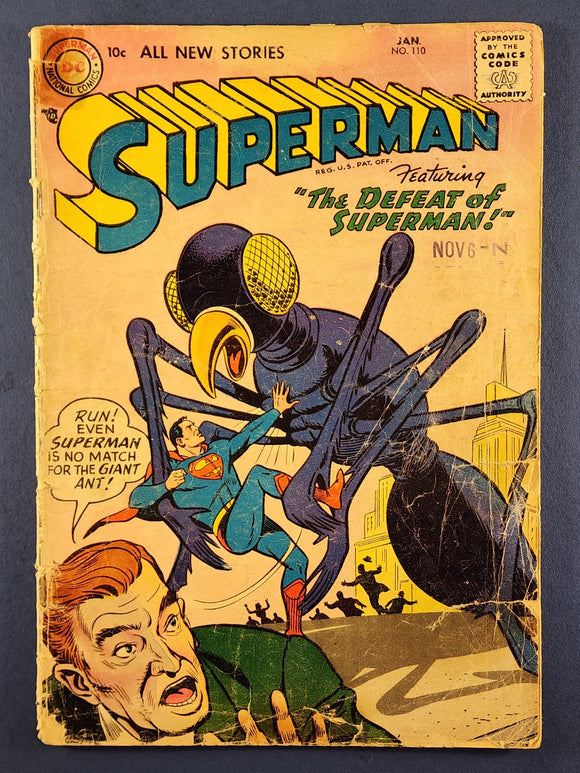 Superman Vol. 1  # 110