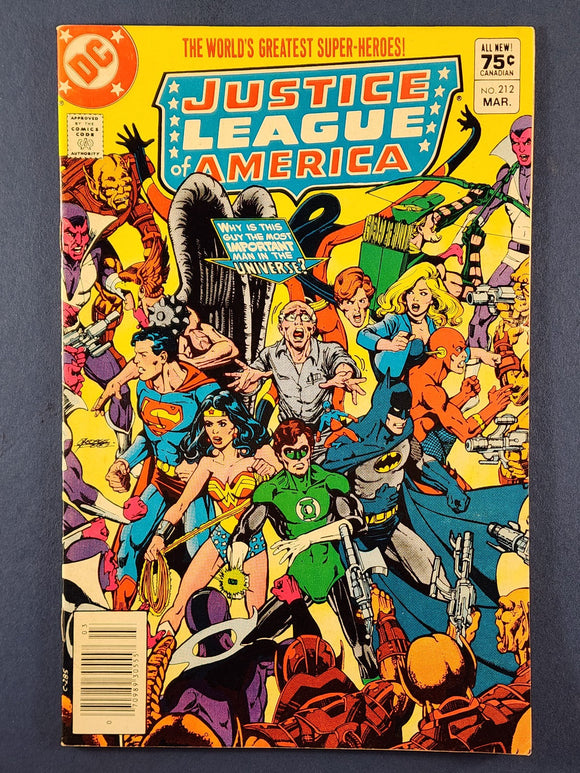 Justice League of America Vol. 1  # 212 Canadian