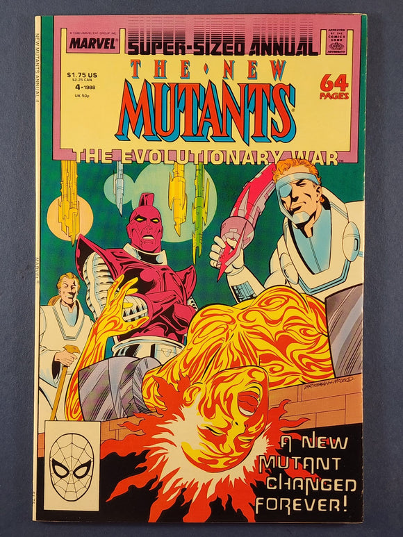 New Mutants Vol. 1  Annual # 4