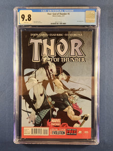 Thor: God of Thunder  # 5  CGC 9.8