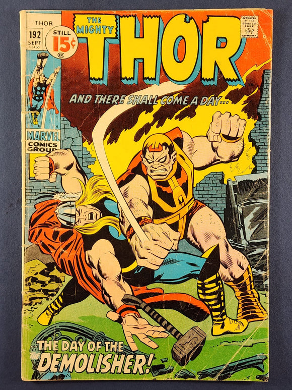 Thor Vol. 1  # 192