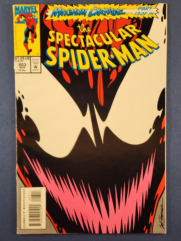 Spectacular Spider-Man Vol. 1  # 203