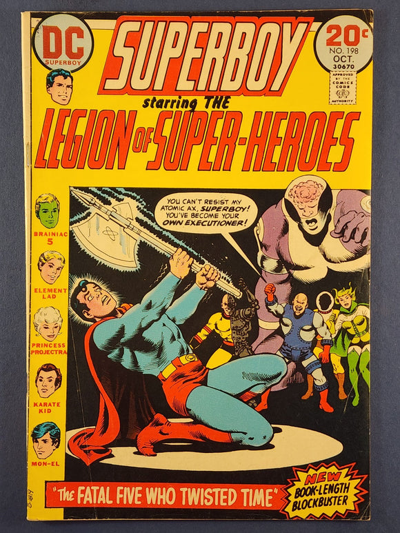 Superboy Vol. 1  # 198