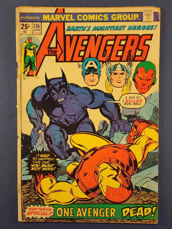 Avengers Vol. 1  # 136