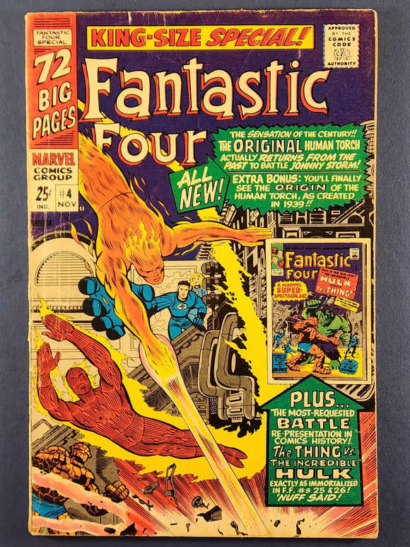 Fantastic Four Vol. 1  Annual  # 4