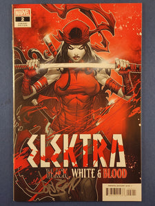 Elektra: Black, White & Blood  # 2 Meyers Variant  Signed