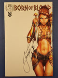 Born of Blood  # 1 Kickstarter Sketch Variant Signed by Jamie Tyndall