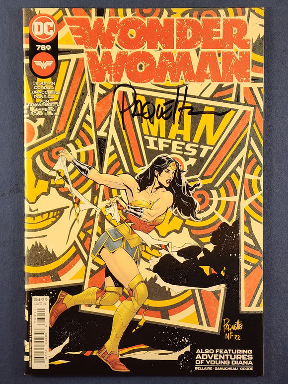 Wonder Woman Vol. 1  # 789  Signed by Yannick Paquette