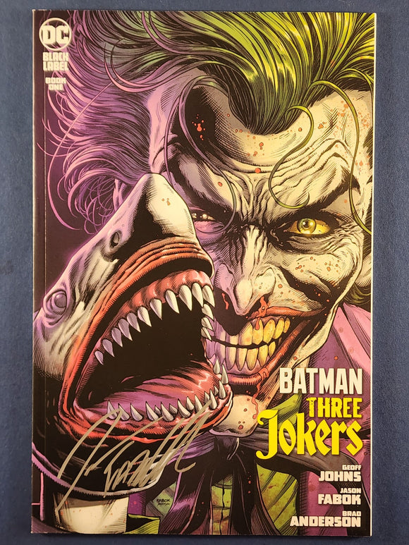 Batman: Three Jokers  # 1 Variant  Signed By Jason Fabok
