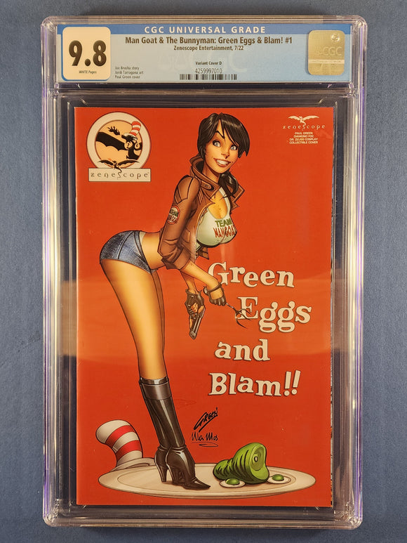 Man Goat & The Bunnyman: Green Eggs & Blam #1 9.8