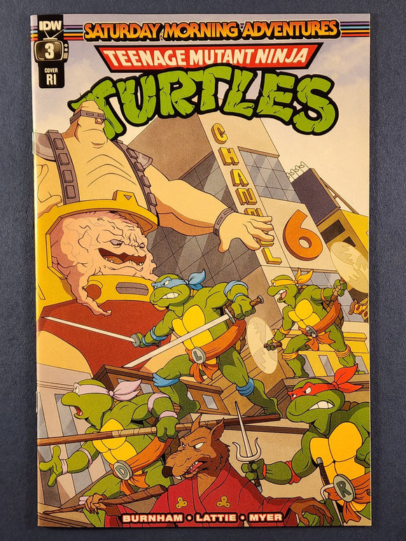 Teenage Mutant Ninja Turtles: Saturday Morning Adventures Vol. 1  # 3  1:10 Incentive Variant