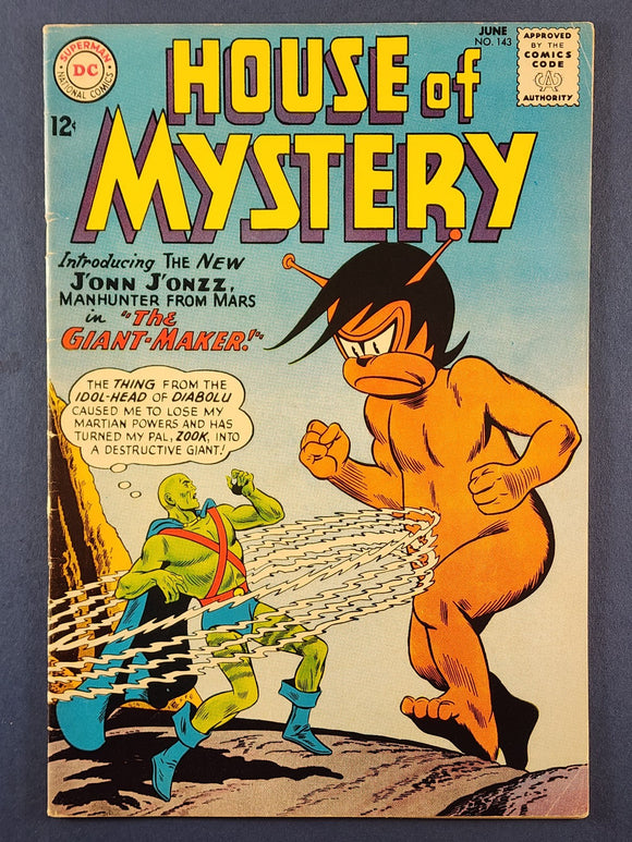 House of Mystery Vol. 1  # 143