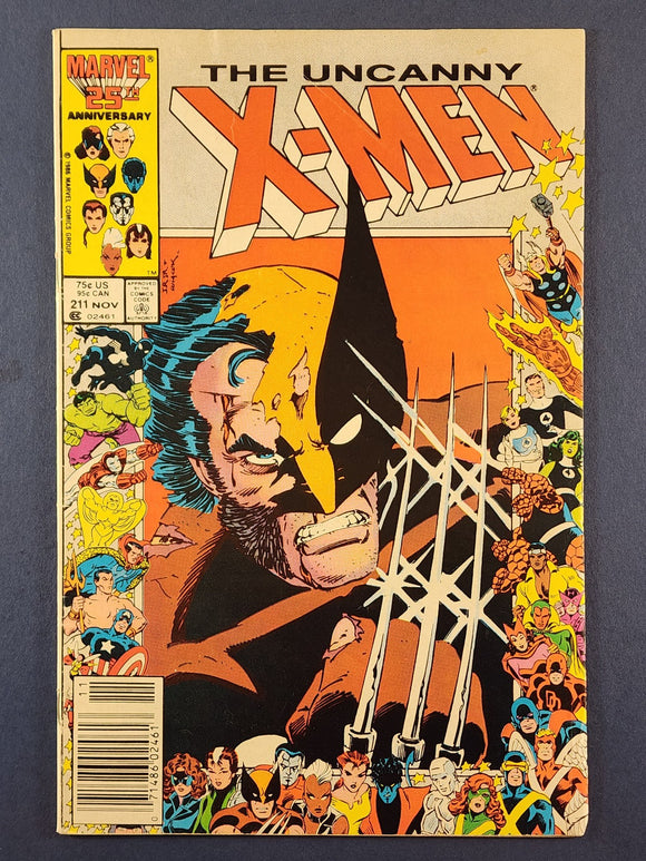 Uncanny X-Men Vol. 1  # 211 Newsstand