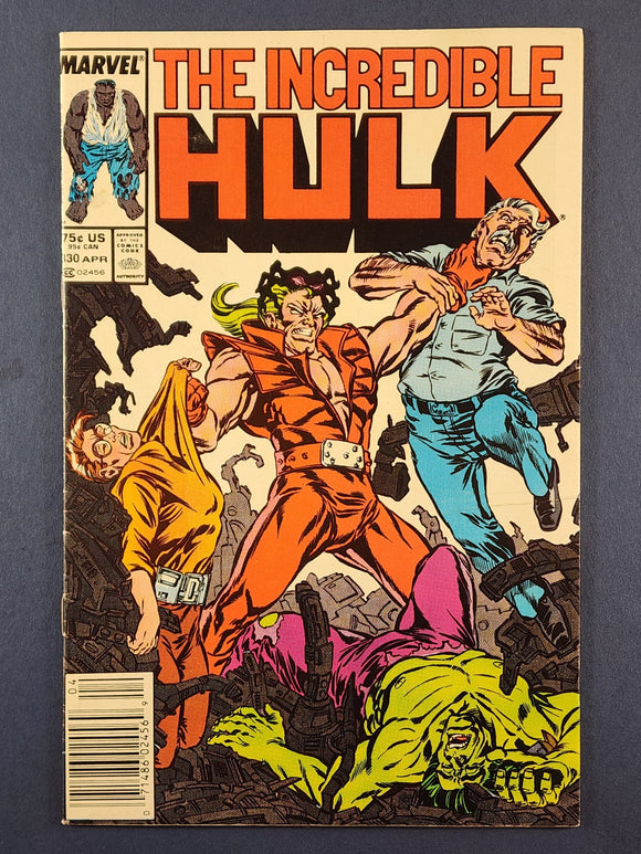 Incredible Hulk Vol. 1  # 330  Newsstand