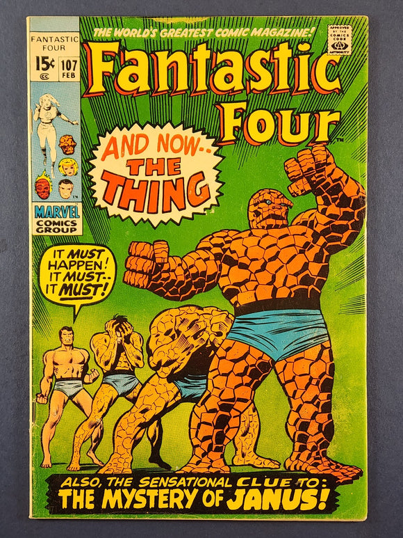 Fantastic Four Vol. 1  # 107