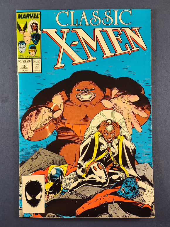 Classic X-Men  # 10