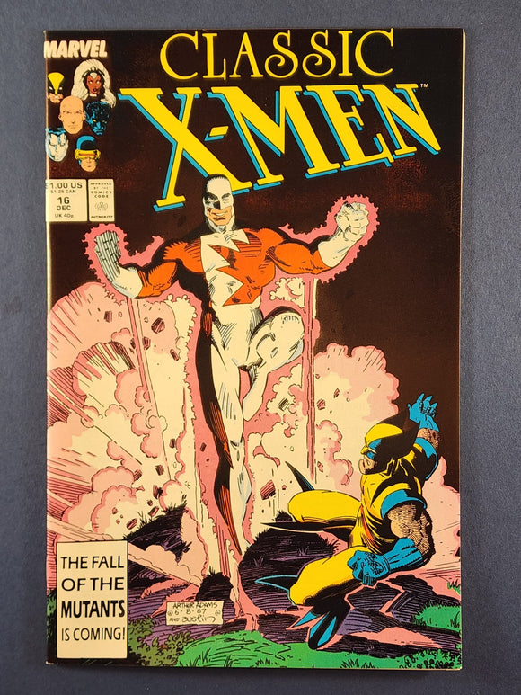 Classic X-Men  # 16