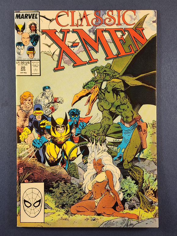 Classic X-Men  # 20