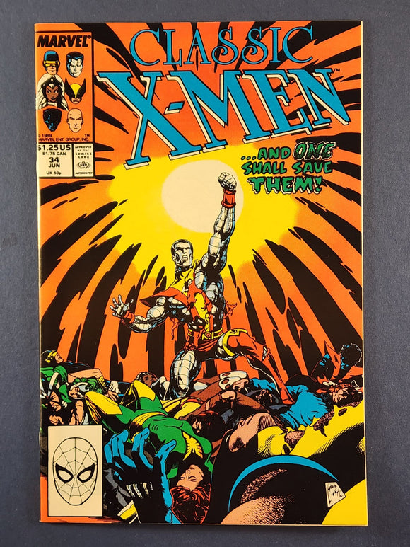 Classic X-Men  # 34