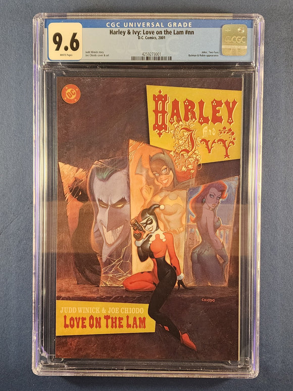 Harley & Ivy: Love on the Lam ( One Shot)  CGC 9.6 (Cracked)