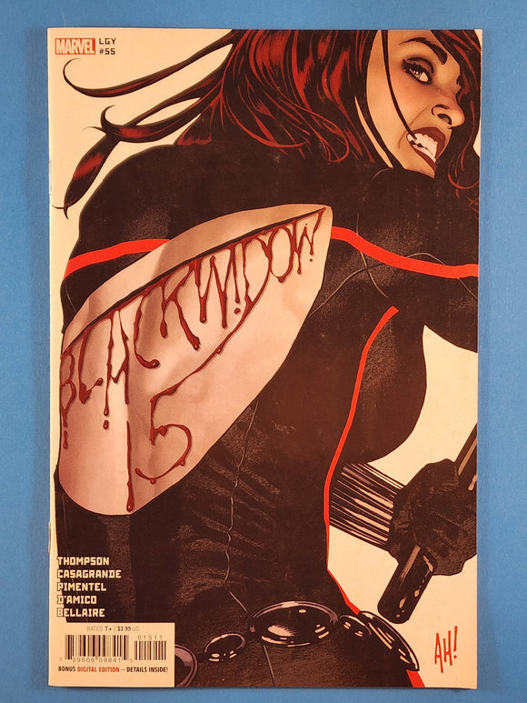 Black Widow  Vol. 8  # 15  Adam Hughes Cover