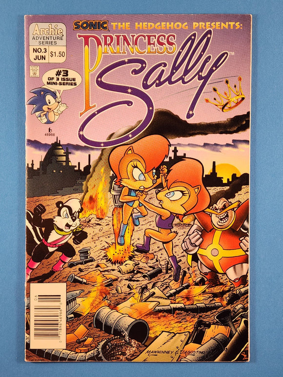 Princess Sally  # 3  Newsstand