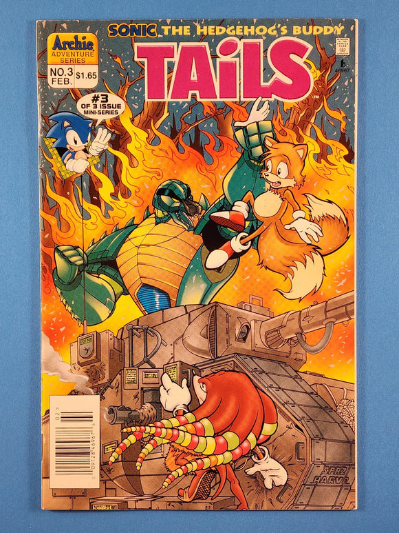 Sonic's Buddy Tails  # 3  Newsstand