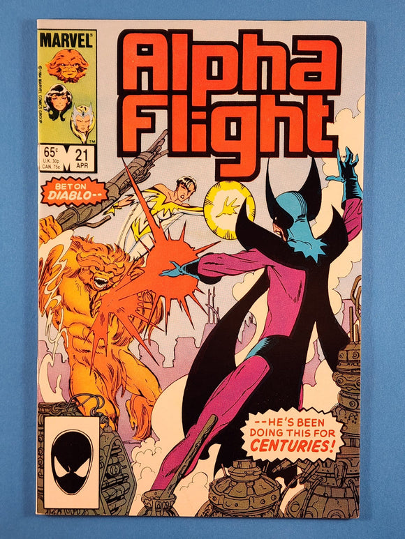 Alpha Flight Vol. 1  # 21