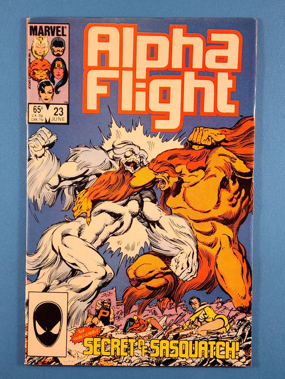 Alpha Flight Vol. 1  # 23
